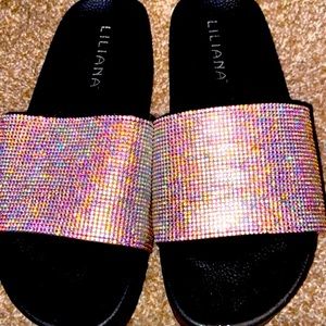 Rhinestone slides